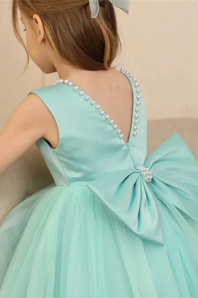 Robe Bébé Vert d'Eau