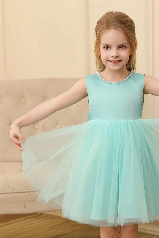 Robe Bébé Vert d'Eau