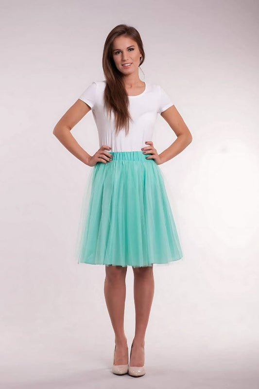 Jupe Vert d'Eau Mariage