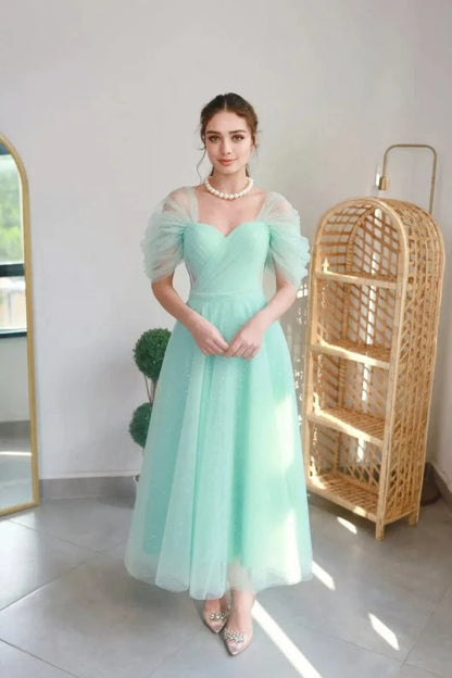 Robe Bleu-Vert d'Eau