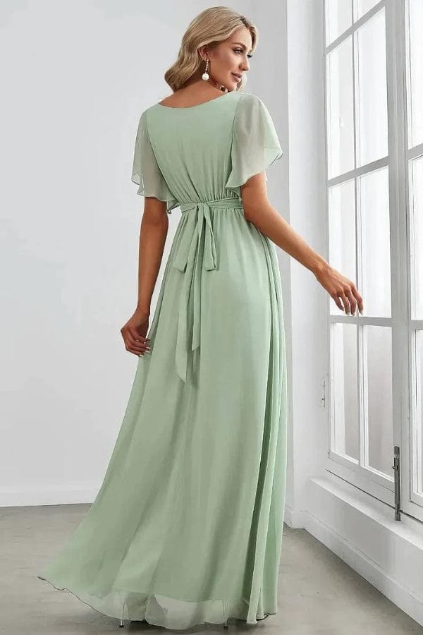 Robe Chic Vert d'Eau