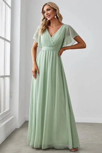 Robe Chic Vert d'Eau