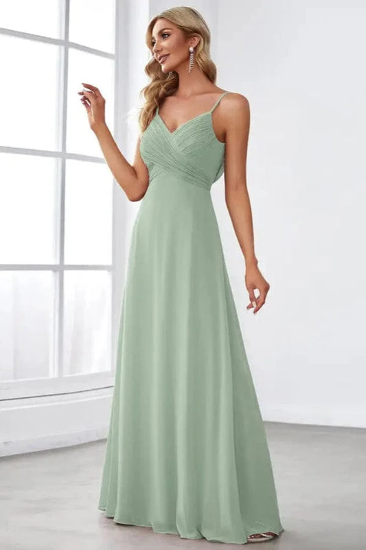 Robe Dos Nu Vert d'Eau