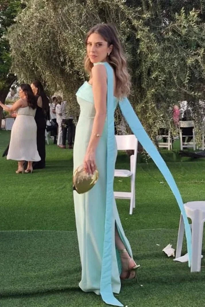 Robe Droite Vert d'Eau