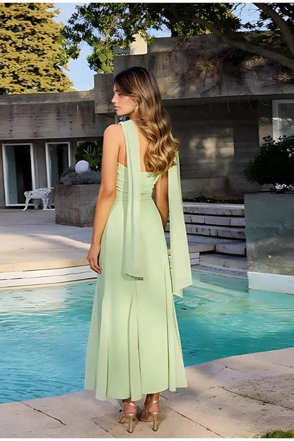 Robe Vert d'Eau Pas Chère